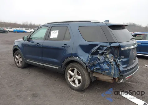 2017 Ford Explorer Xlt из США, поврежденный, VIN 1FM5K8D8XHGA31110